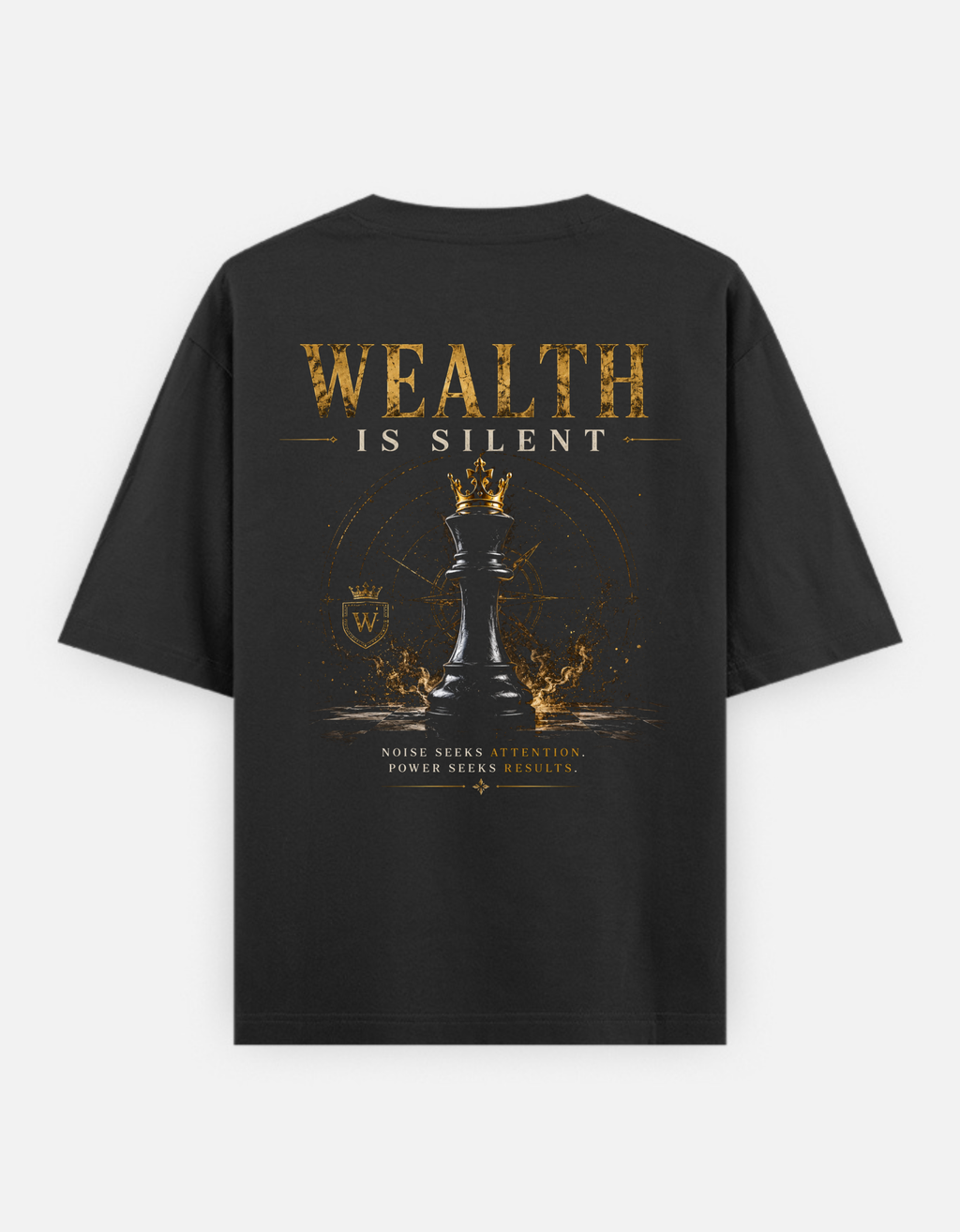 SILENCE I — Wealth Is Silent T-Shirt
