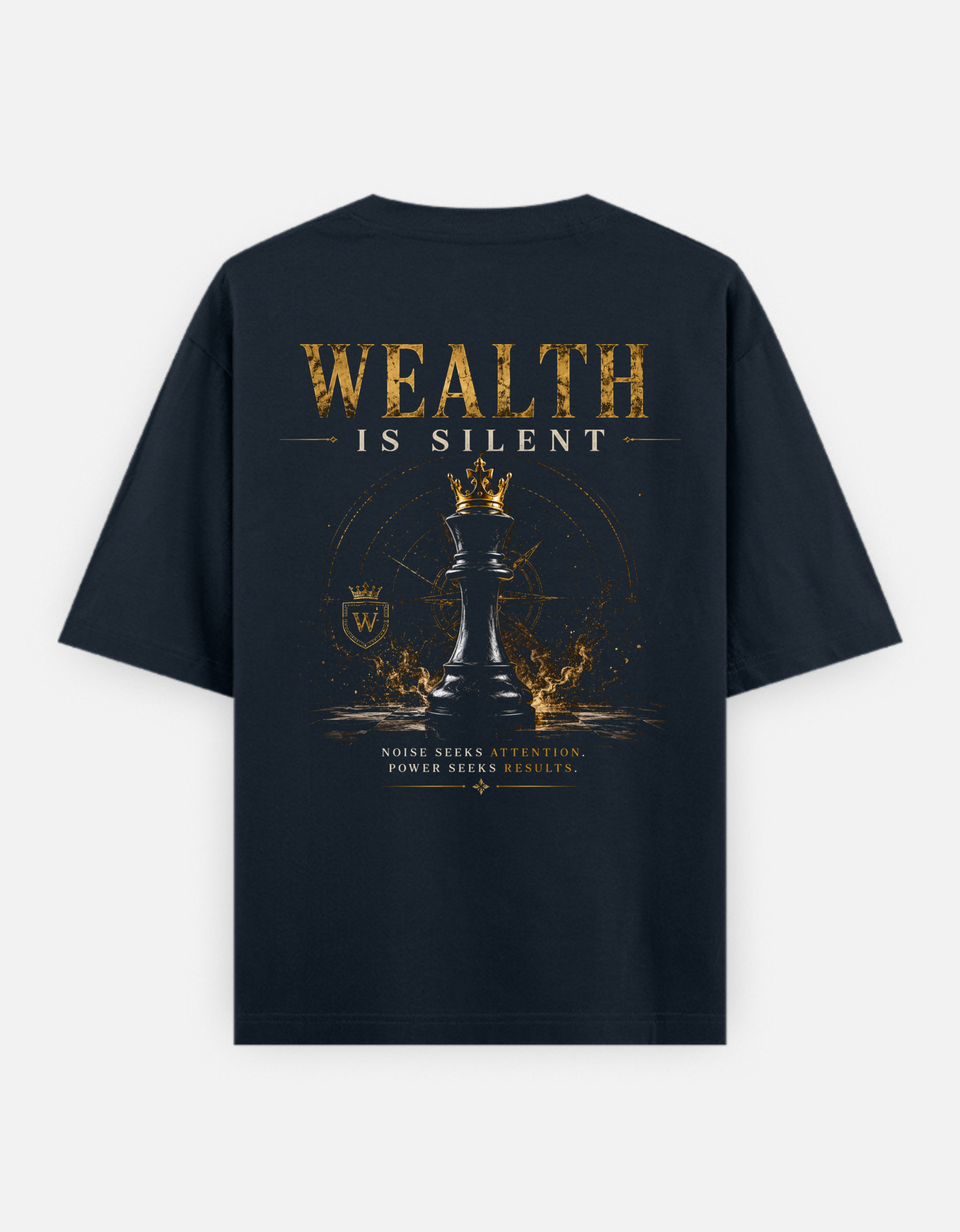 SILENCE I — Wealth Is Silent T-Shirt