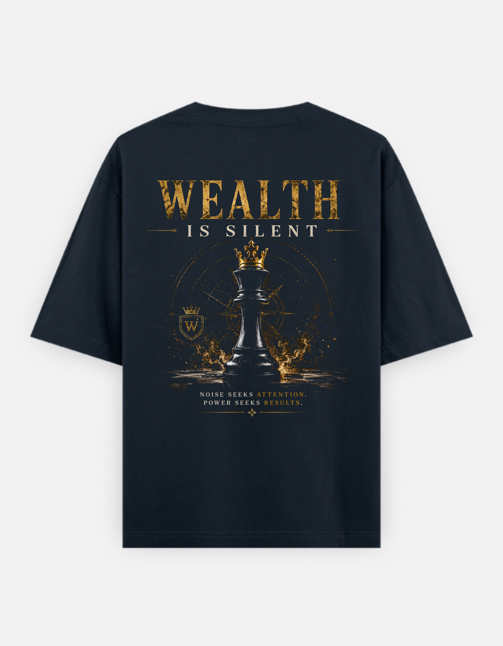 SILENCE I — Wealth Is Silent T-Shirt