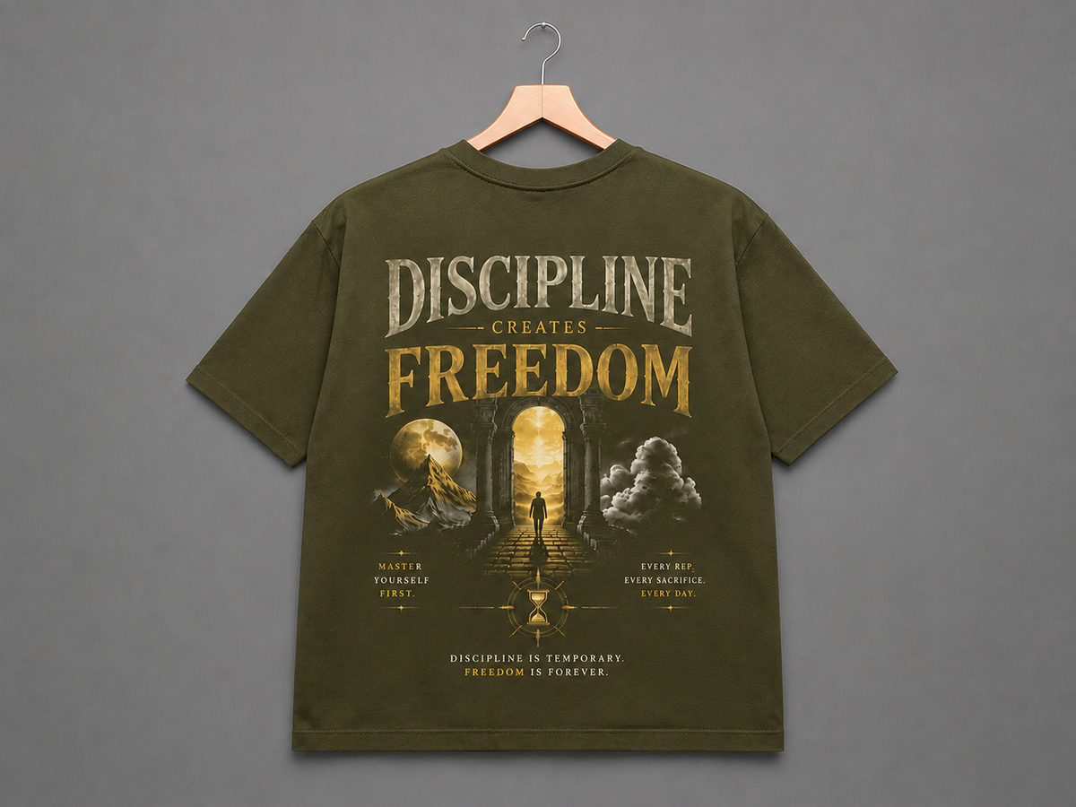 Discipline Oversized T-Shirt