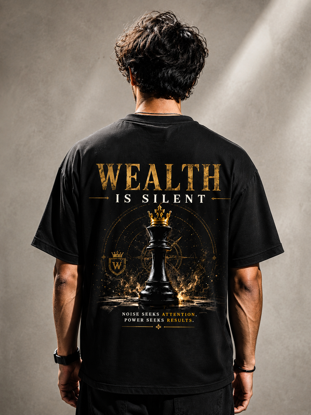 SILENCE I — Wealth Is Silent T-Shirt